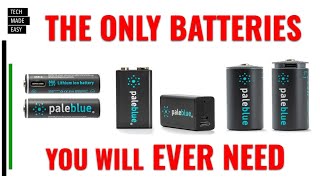 PaleBlue Lithium Rechargeable Batteries
