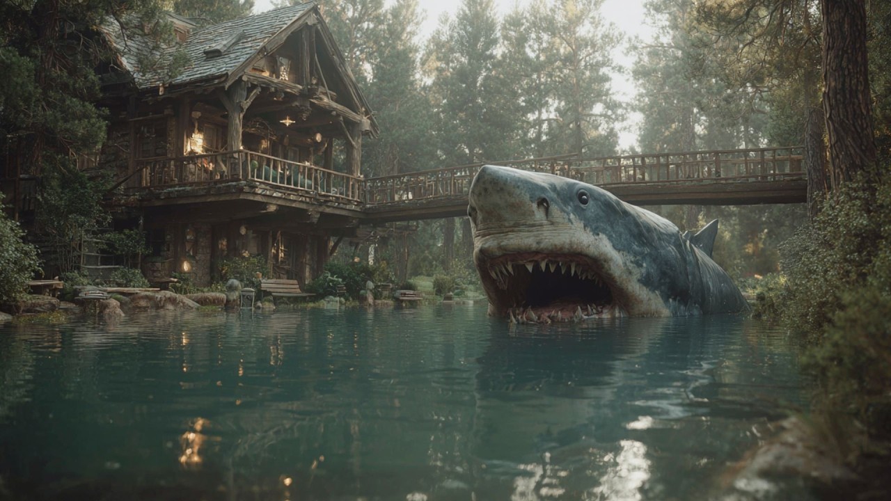 Filme de Ação | O Lago Ficou Perigoso – O Tubarão Está Caçando! | Filmes Completos Dublados