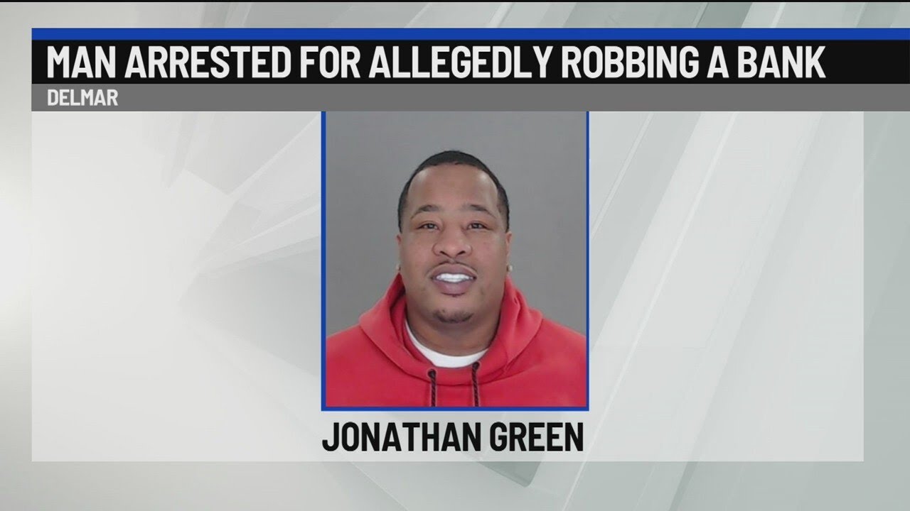 Man arrested for alleged bank robbery - YouTube