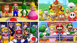 Evolution of - All Mario Party Intros (N64, GC, Wii, DS, Switch)