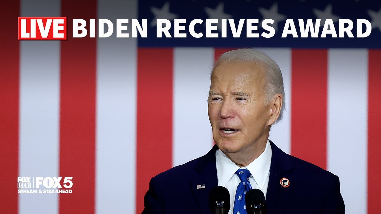 LIVE: Fmr. President Biden receives award at LGBTQ+ Victory