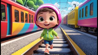 Alphabet Train Ride – A to Z Letters on Board | Fun Learning Song for Kids | Silly ABC Rhyme