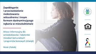 Wysłuchaj arkusza informacyjnego dla lokatorów mieszkań komunalnych i programów bonowych (Polish)