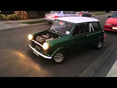1962 Morris Mini With 7port X Flow Head And Twin Weber Dcoe40 Carbs