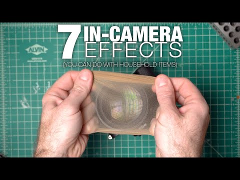 7 In-Camera Effects (you can do with household items)