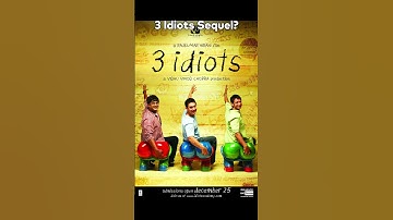 3 Idiots Sequel Announcement | Mr.King #shorts