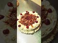Cherry Cake🍒|| Coffee Cake || Cake Decorating || #cake #shorts#ytshorts #cakedesign #shortz#ytviral