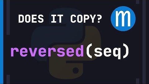 Python Iterators! COPY or NO COPY?
