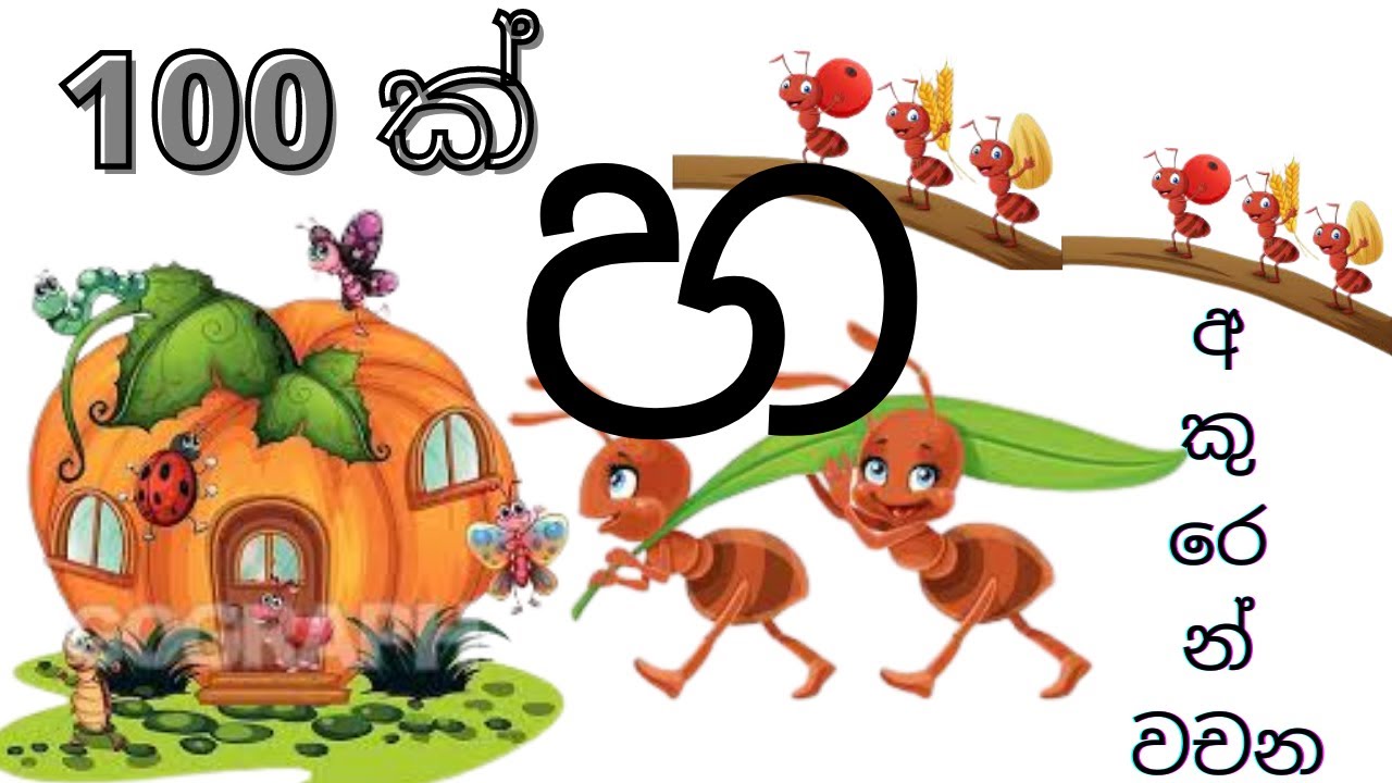 හ අකුරෙන් වචන රැසක්-සිංහල හෝඩිය- හ අකුරෙන් වචන#-සිංහල හෝඩිය-#sinhala ...
