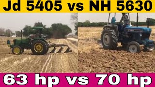 Tractor new holland 5630 70 hp johndeere 5405 63hp #jd5405 #nh5630
#demo