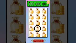 odd one out | #findthedifference #brainteaser #oddoneout #ytshorts #braingame