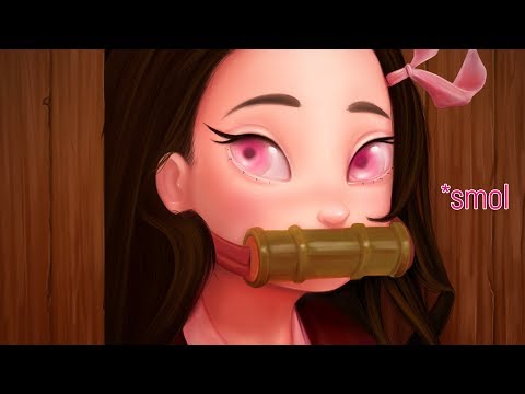 Nezuko - Digital Painting Timelapse - Nezuko - Digital Painting Timelapse