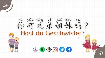 一句中文 Simple Chinese Sentence 15 The sentences with 有 and 没有（Family members）