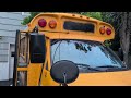 Updates on 45 school bus, startup & more 2002 GMC Corbeil school bus