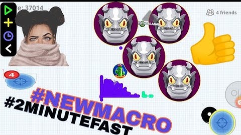 AGAR IO MOBILE MACRO FAST NO ROOT NO CLICKBAIT #FASTMACRO