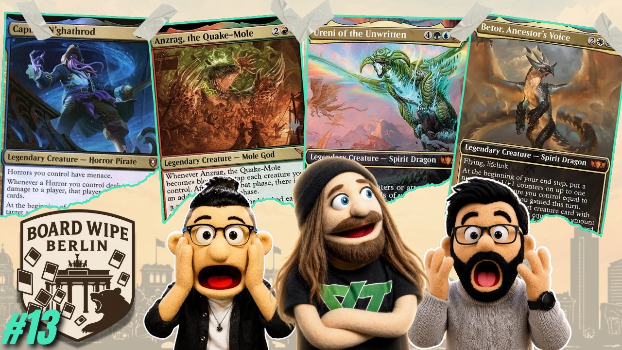 IN YOUR FACE hilft immer! | Captain N'ghathrod vs Anzrag vs Ureni vs Betor | EDH E13 [Deutsch] thumbnail