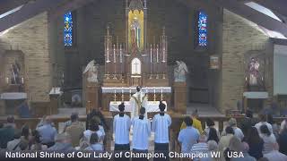 Champion Shrine - 05/31/2026  Family Rosary & Mass