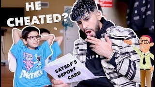 I Checked Sayeaf's Report Card!!! (INSANE RESULTS)