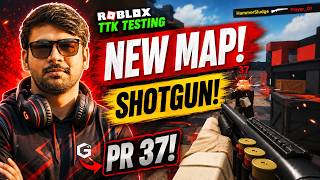 New Map + Shotgun in Roblox TTK Testing 🔥