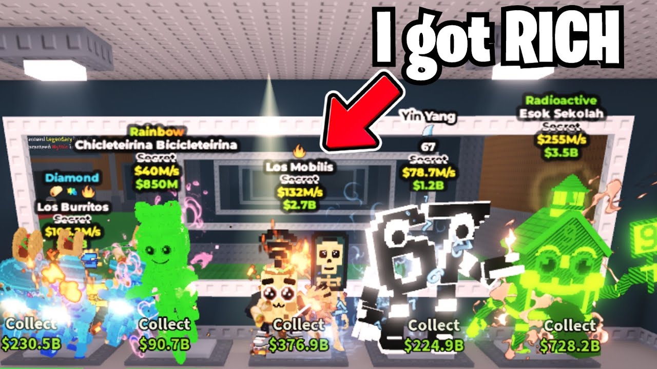 I PVP'D My WHOLE Base To Get FILTHY Rich In Steal A Brainrot..