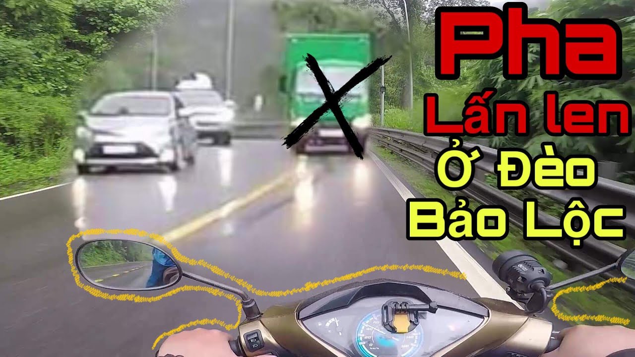 Pha Lấn Len Gây Cấn Hết Đường Né Tại Đèo Bảo Lộc l Dấu Chấm Hỏi