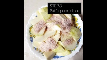 Mango pickle : osmosis process