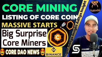 Satoshi Core Dao 1 CORE = 1 YFI ?🚀Satoshi Core New Update | Core Dao Price Mining | Big Crypto News?