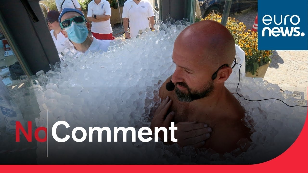 Austrian breaks world record with extreme ice feat