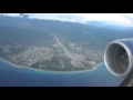 British Airways  flight 2263 - Scenic approach and landing into Kingston Jamaica