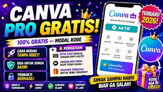 CaNvA PRO PREMIUM GRATIS TERBARU 2026!!