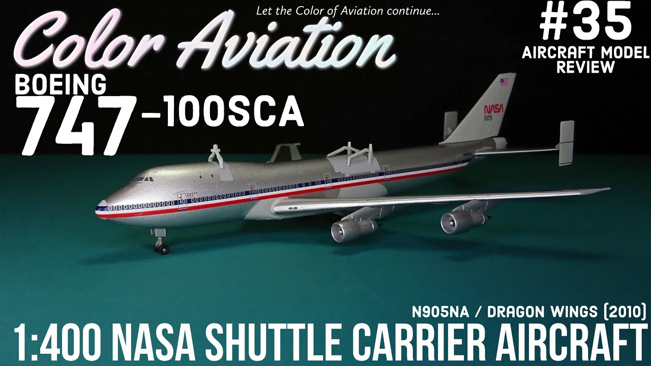 1:400 Dragon Wings NASA Shuttle Carrier Aircraft Boeing 747-100SCA N905NA  #2 Aircraft Models Review