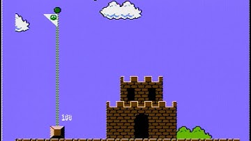 (SMB1) 4-1 IL 340 (With flagpole glitch)