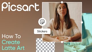 How to Create Latte Art in Picsart | Picsart Tutorial screenshot 3