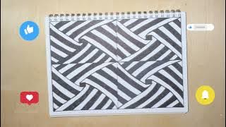 Draw with me Easy illusion drawing |mind relaxing 