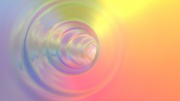 Fly in Shiny Reflective Rainbow Endless Tunnel Abstract Tube Waves 4K VJ Loop Motion Background