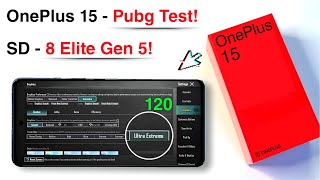 Oneplus 15 Bgmi Test, Oneplus 15 Bgmi Graphics Test⚡sd 8 Elite Gen 5 + 7300mah🔋