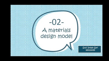 ESP Material Design Model - Group 5