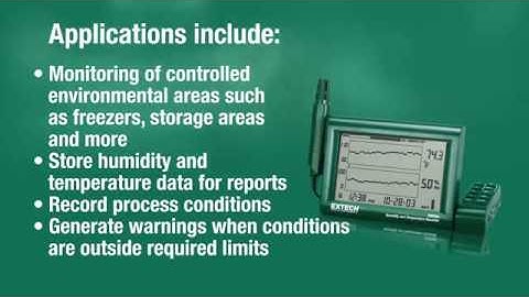Extech RH520A Chart Recorder | Instrumart