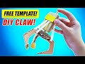 How To Make DIY Claw for Homemade Claw Machine | Free Template Provided