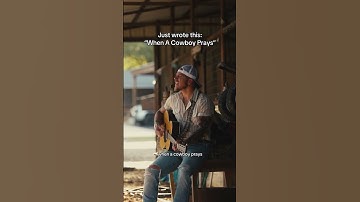 Thumbnail of Too early to drop a new song? Tag a cowboy 🤠 #whenacowboyprays #demo