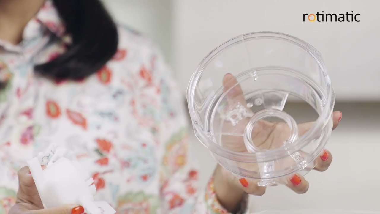 How To Assemble Rotimatic's Flour Container After Cleaning YouTube