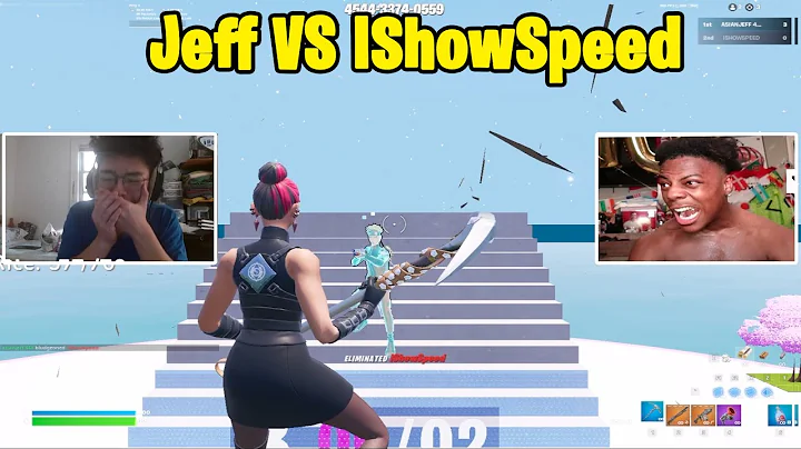 Asian Jeff VS IShowSpeed 1v1 TOXIC Buildfights!