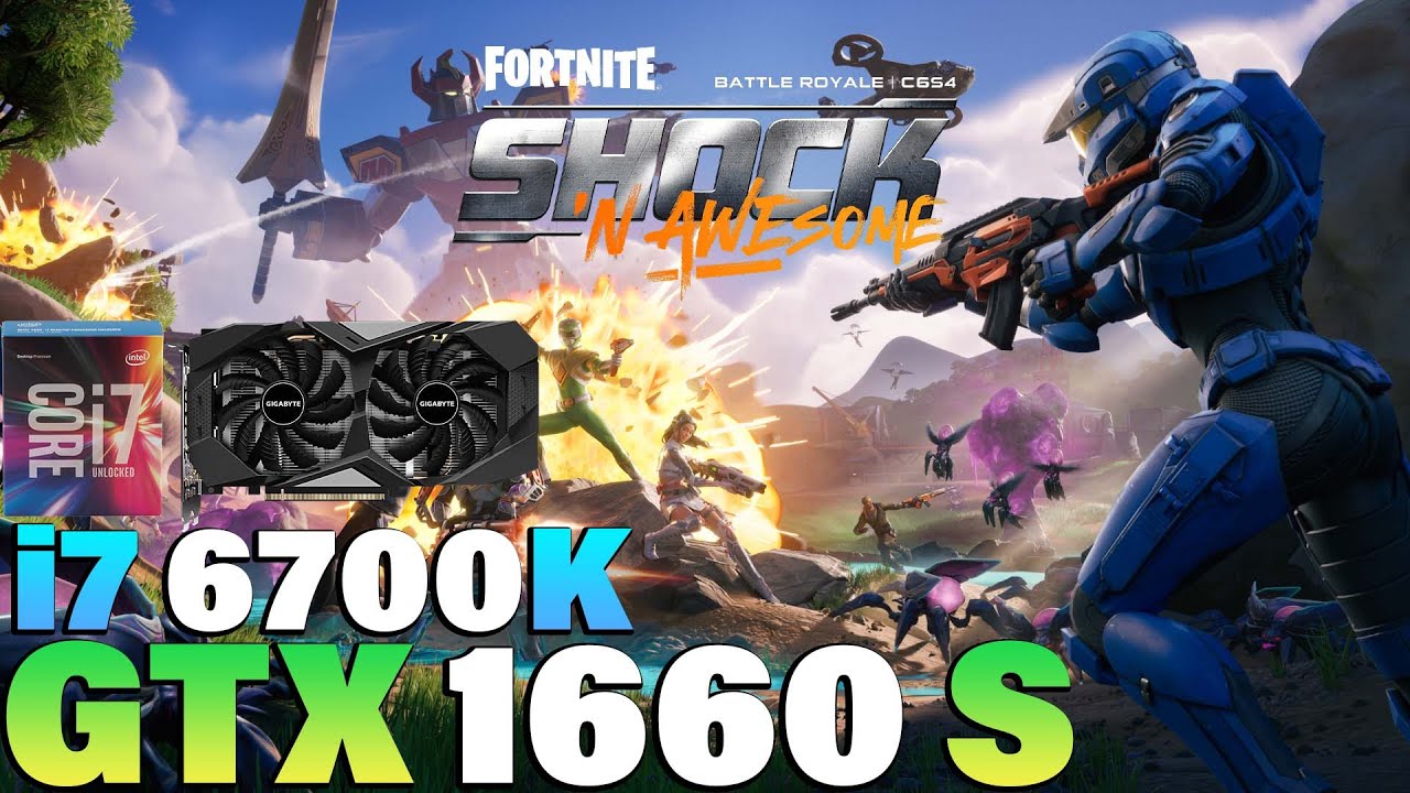 Fortnite - i7 6700K + GTX 1660 Super - YouTube