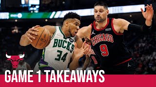 KC Johnson's takeaways from Bulls loss to Bucks in Game 1 | Sports Sunday | NBC Sports Chicago