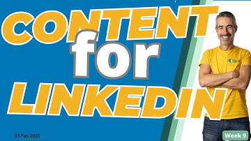Content Ideas for Linkedin to help you get business