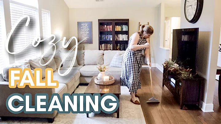 2021 COZY FALL CLEAN WITH ME! | Relaxing Everyday Cleaning Motivation