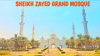 Sheikh Zayed Grand Mosque - The Most Beautiful mosque - Abu Dhabi Travel Guide#travel #dubai