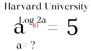 USA | Can You Solve This Advance Harvard Entrance Exam Question ? | SAT Math