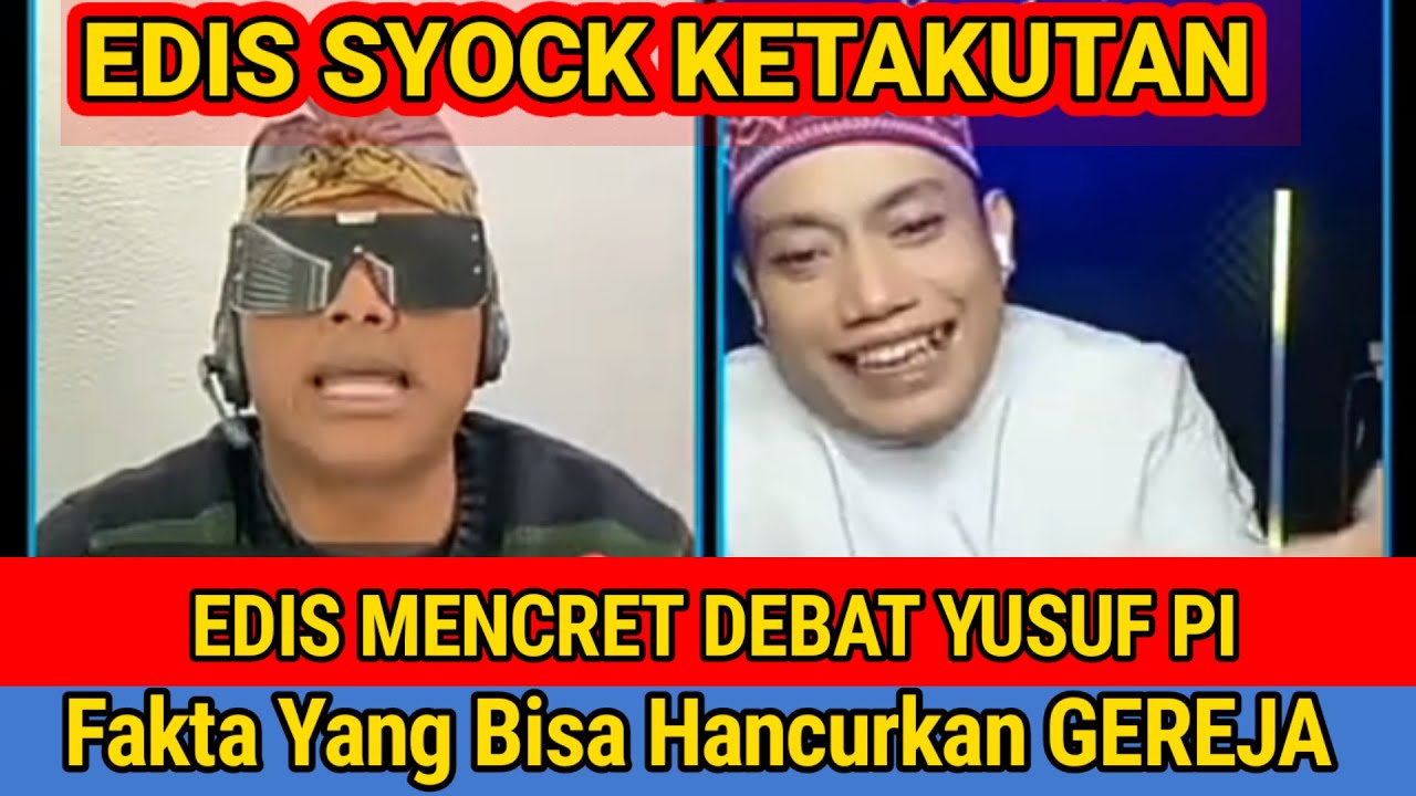 EDIS SYOK KETAKUTAN‼️FAKTA Yang Bisa Hancurkan GEREJA _ UST YUSUF PI