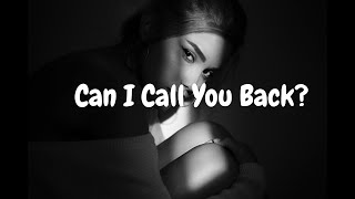 Shy Martin - Can I Call You Back (Lyrics)